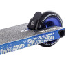 Самокат NOVATRACK CROW 10, 110 мм, синий с серебристым 110A.CROW10.BL24